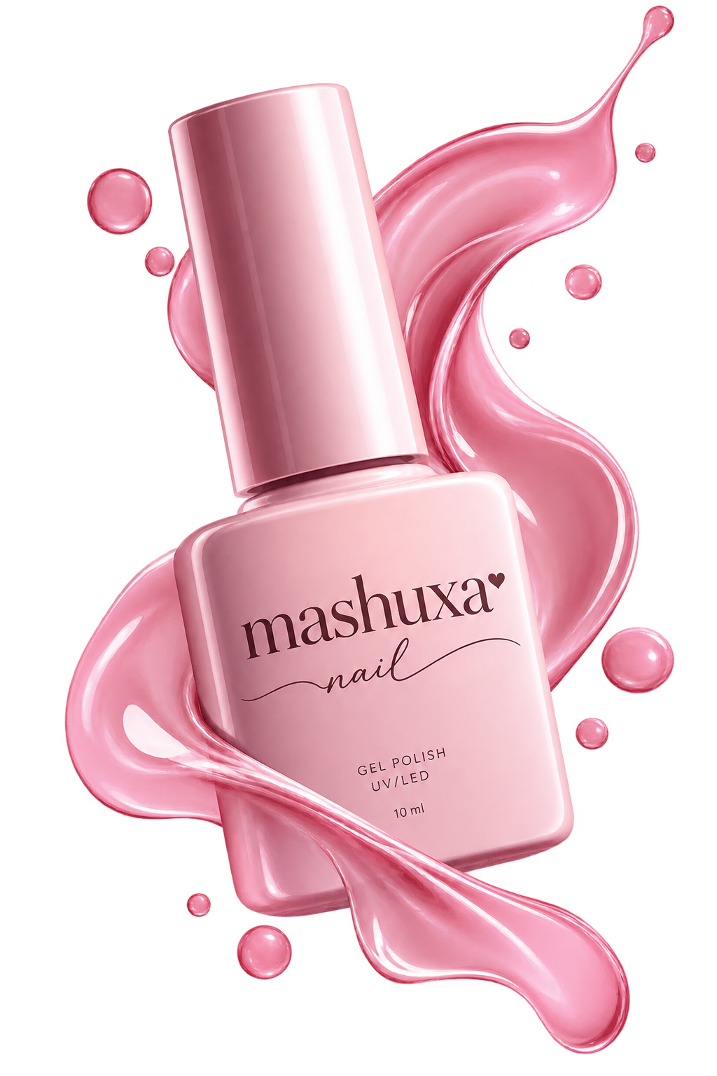 Розовый гель-лак Mashuxa Nails